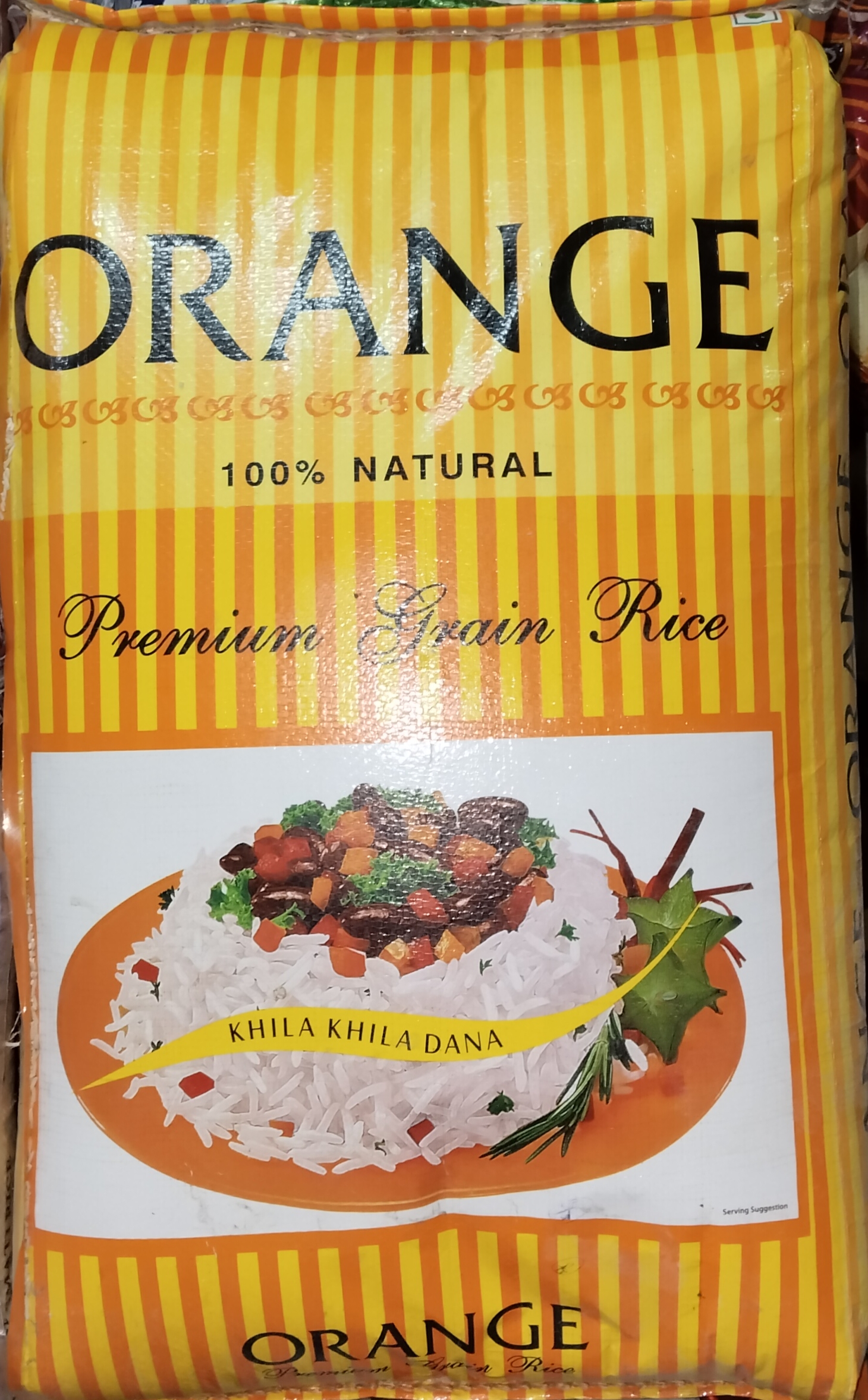 BASMATI  ORANGE 30KG